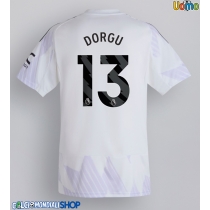 Maglie da calcio Manchester United Patrick Dorgu #13 Seconda Maglia 2025-26 Manica Corta